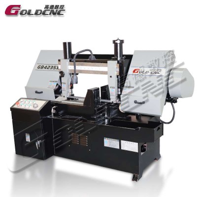 GB4235X Electric band saw machine, semi-auto angle band saw machine